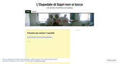 Desktop Screenshot of ospedalesapri.wordpress.com