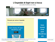 Tablet Screenshot of ospedalesapri.wordpress.com