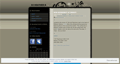 Desktop Screenshot of djheatherb.wordpress.com
