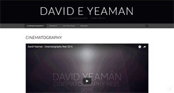 Desktop Screenshot of davidyeaman.wordpress.com