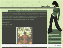 Tablet Screenshot of jenmshort.wordpress.com