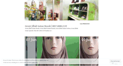 Desktop Screenshot of grosirjilbabinstan.wordpress.com