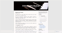 Desktop Screenshot of intercambiomusical.wordpress.com