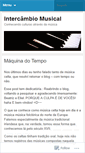 Mobile Screenshot of intercambiomusical.wordpress.com