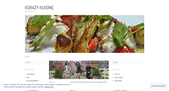 Desktop Screenshot of korazykuisine.wordpress.com