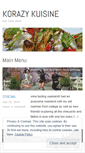 Mobile Screenshot of korazykuisine.wordpress.com