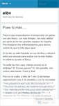 Mobile Screenshot of elbanquillovisitante.wordpress.com