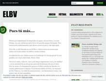 Tablet Screenshot of elbanquillovisitante.wordpress.com