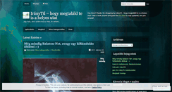 Desktop Screenshot of iranytublog.wordpress.com