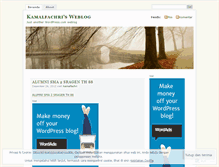 Tablet Screenshot of kamalfachri.wordpress.com