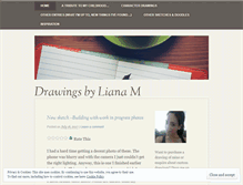 Tablet Screenshot of lianamete.wordpress.com