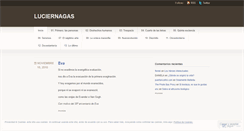 Desktop Screenshot of luciernagas.wordpress.com