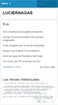 Mobile Screenshot of luciernagas.wordpress.com