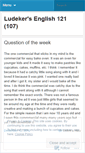 Mobile Screenshot of ludekerenglish121107.wordpress.com