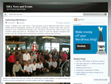 Tablet Screenshot of eranews.wordpress.com