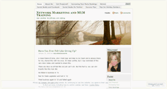 Desktop Screenshot of networkingandmlmtraining.wordpress.com