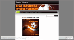 Desktop Screenshot of futebolveteranos.wordpress.com