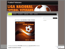 Tablet Screenshot of futebolveteranos.wordpress.com