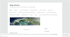Desktop Screenshot of blogscubanos.wordpress.com