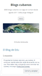 Mobile Screenshot of blogscubanos.wordpress.com