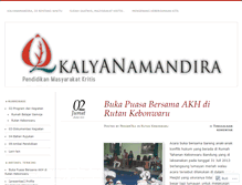 Tablet Screenshot of kalyanamandira.wordpress.com