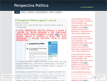 Tablet Screenshot of perspectivapolitica.wordpress.com