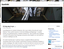 Tablet Screenshot of lizethtkt.wordpress.com