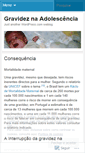Mobile Screenshot of gravideznaadolecencia.wordpress.com