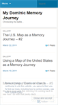 Mobile Screenshot of mydominicmemoryjourney.wordpress.com
