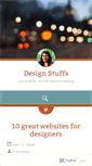 Mobile Screenshot of designstuffs.wordpress.com