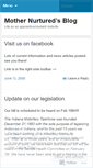 Mobile Screenshot of mothernurtured.wordpress.com