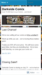 Mobile Screenshot of darksidecomix.wordpress.com