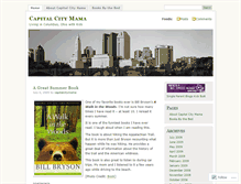 Tablet Screenshot of capitalcitymama.wordpress.com