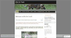 Desktop Screenshot of k9sontrack.wordpress.com