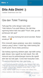 Mobile Screenshot of diladisini.wordpress.com
