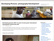 Tablet Screenshot of developingpictures.wordpress.com