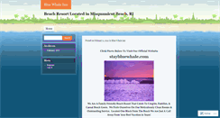 Desktop Screenshot of bluewhaleinnri.wordpress.com
