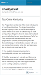 Mobile Screenshot of chadqazwst.wordpress.com