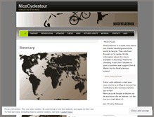 Tablet Screenshot of nicecyclestour.wordpress.com
