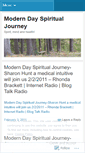 Mobile Screenshot of moderndayspiritualjourney.wordpress.com