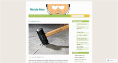 Desktop Screenshot of caughtinthemiddleman.wordpress.com