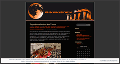 Desktop Screenshot of griechischerwein.wordpress.com