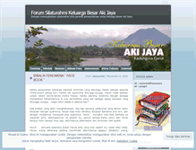 Tablet Screenshot of mitrajaya.wordpress.com