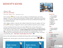 Tablet Screenshot of bishopskiosk.wordpress.com