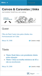 Mobile Screenshot of corvosecaravelaslinks.wordpress.com