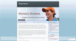 Desktop Screenshot of mangomamma.wordpress.com