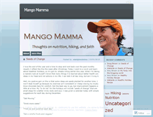 Tablet Screenshot of mangomamma.wordpress.com