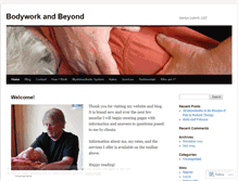 Tablet Screenshot of bodyworkandbeyond.wordpress.com