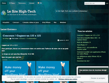 Tablet Screenshot of lesitehightech.wordpress.com