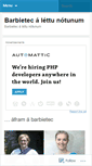 Mobile Screenshot of barbietec.wordpress.com